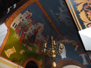 The ceiling at St Catherines