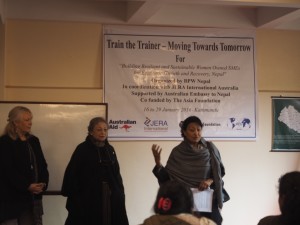 Master Trainers Program - BPW Nepal and JERA International